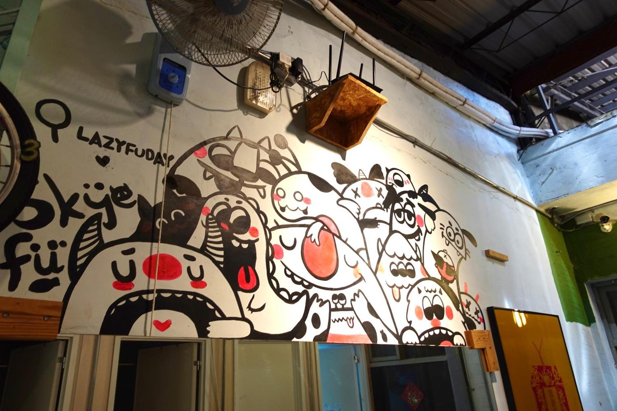 Fuqi Hostel - Yuanqi Tainan Bagian luar foto